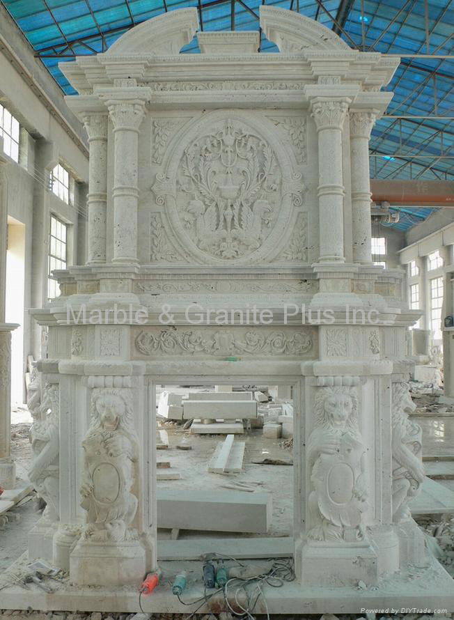 Marble Fireplace