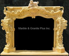 Marble Fireplace