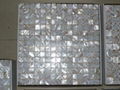 mesh 20x20mm/326x326x2mm white Mother of Pearl mosaic tile, with open grout gap  4