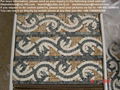 Marble mosaic border