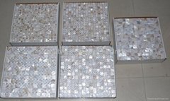 mesh Mother of Pearl mosaic tile