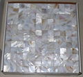 mesh Mother of Pearl Mosaic tile