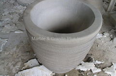 Sandstone planter