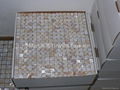 mesh MOP mosaic tile