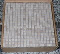 Chinese version of Crema Marfil marble mosaic tile 4