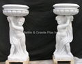 Marble Planter & Vase 1