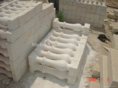 White Marble Balusters