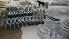 Radial Granite Column Base