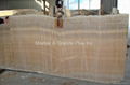 Honey Onyx unpolished slab 1