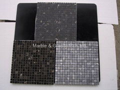 Tequila Brown, Chinese Marron Emperador mosaic tiles