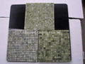 Veggie Green / Emerald Green marble mosaic tiles 1