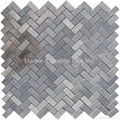 Bluestone Herringbone Mosaic Tile