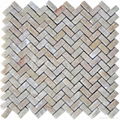 Honey Onyx Herringbone Mosaic Tile