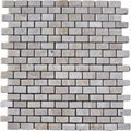 Turkish Beige Travertine Brick Pattern Mosaic Tile 2