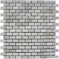 Light Irish Green Brick Pattern Mosaic Tile