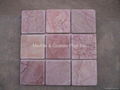 Oriental Pink marble mosaic tiles