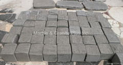 Black Limestone Cubes & Paving Stone