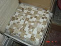 Opus Marrone Marble Mosaic Tile 1