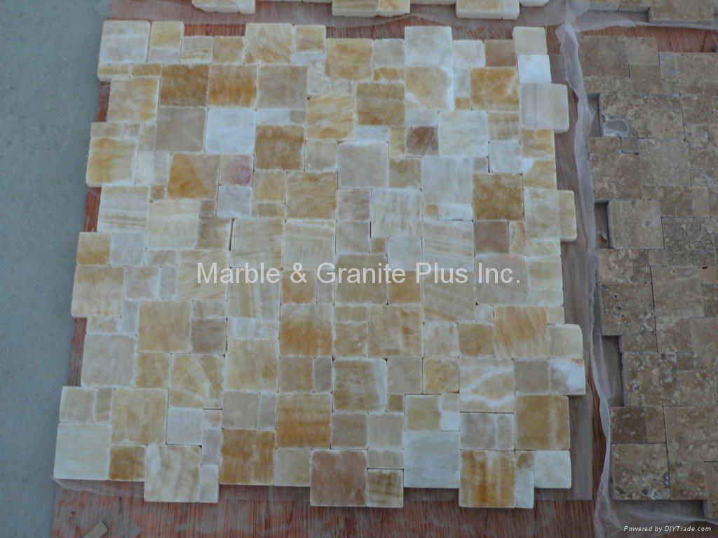 Opus Honey Onyx Mosaic Tile 2
