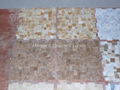 Opus Noce Travertine Mosaic Tile 2