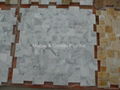 Opus Bianco Carrara Marble Mosaic Tiles