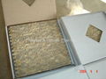 Yellow Travertine Split finish mosaic