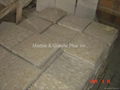 Sunny Beige Split finish marble mosaic tiles 2