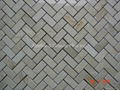 Crema Marfil Herringbone Mosaic Tile