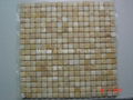 Honey Onyx mosaic tiles