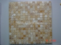 Honey Onyx mosaic tiles