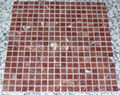 Chinese Rojo Alicante marble mosaic tiles 3