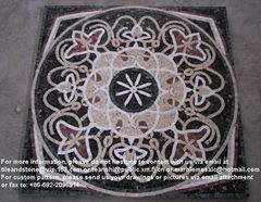 Marble mosaic medallion