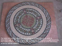 Marble mosaic medallion