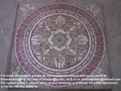 Marble mosaic medallion