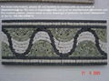 Marble mosaic border