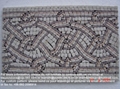 Marble mosaic border