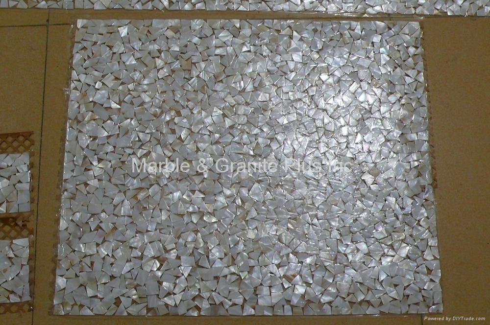 Random Mother of Pearl Mosaic Tiles 2