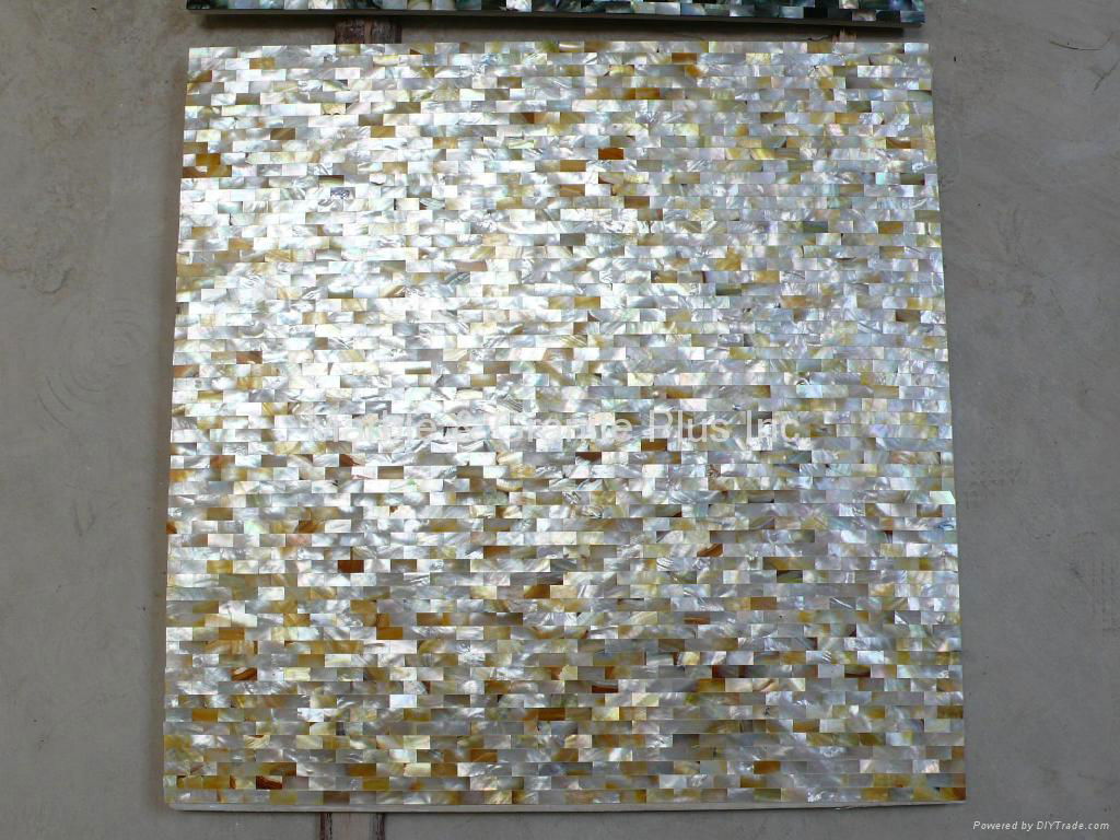 Solid Goldlip Mother of Pearl Tile