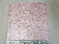 Solid Pink American Shell Mother of Pearl Tile 2