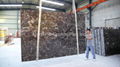 Tequila Brown, Chinese Marron Emperador marble slab