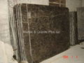 Tequila Brown, Chinese Marron Emperador marble slab 5