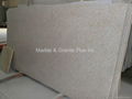 G682 Sunset Gold, Rustic Yellow granite slab