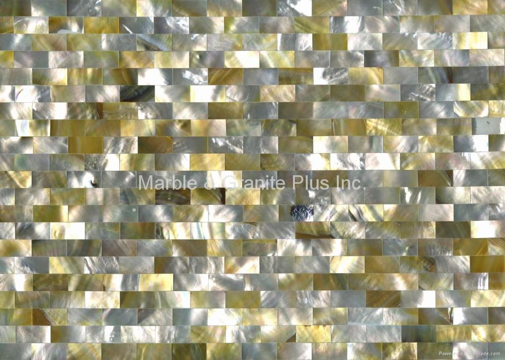 Goldlip Solid Mother of Pearl Tile 2