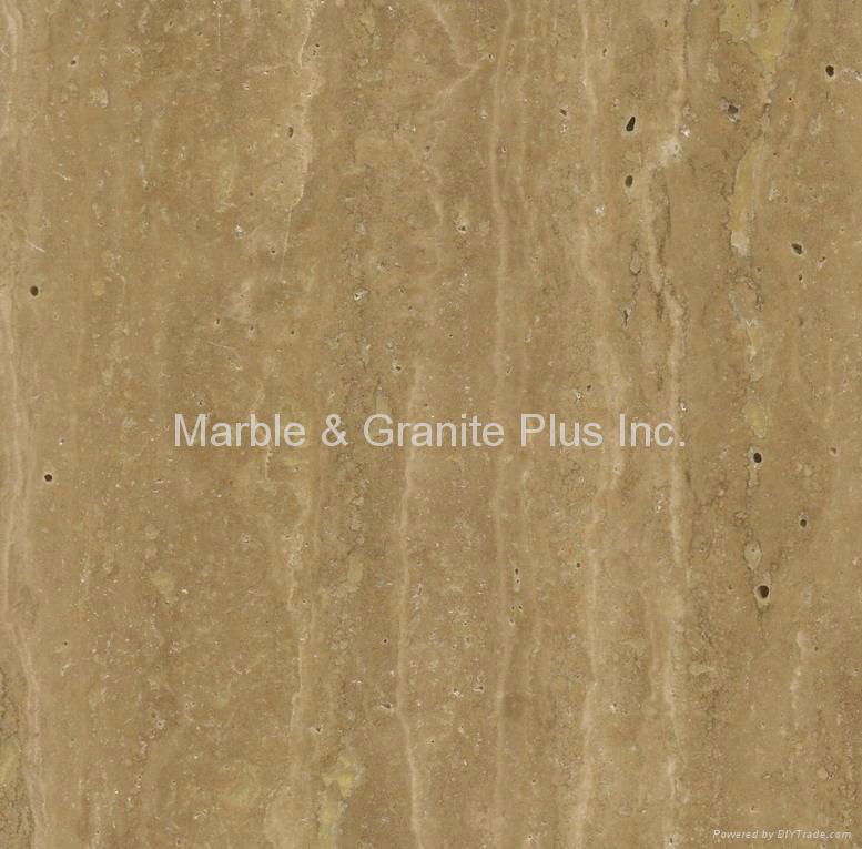 Dark Beige Travertine