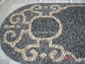 Pebble mosaic pattern