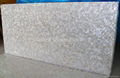 25x25mm/2440x1220x20mm Solid White freshwater MOP slab 3