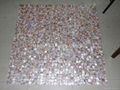 mesh Natural Brown shade mother of pearl mosaic tile 1