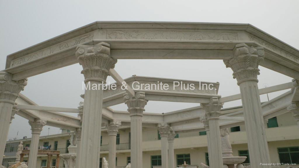 Marble Arbor and Gazebo 3