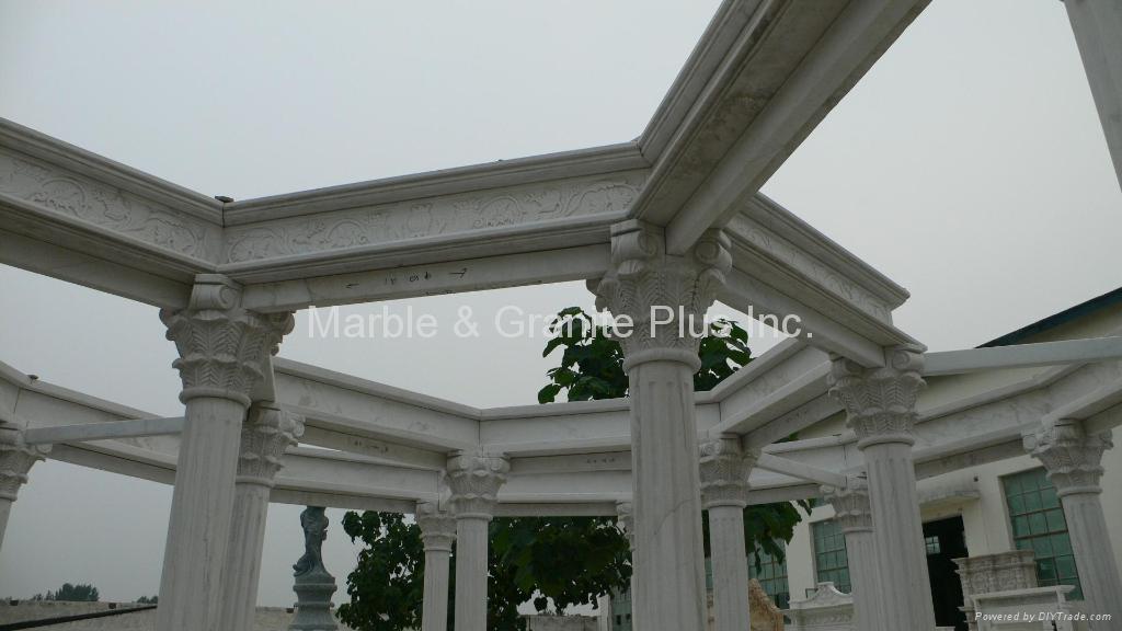 Marble Arbor and Gazebo 4