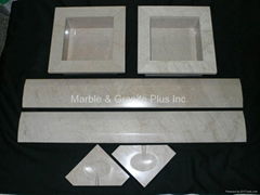 Soap Dish, Threshold and Shampoo Niche